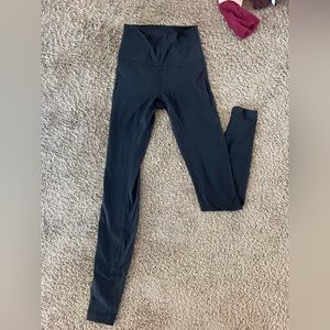 Black Lululemon Leggings - Size 2